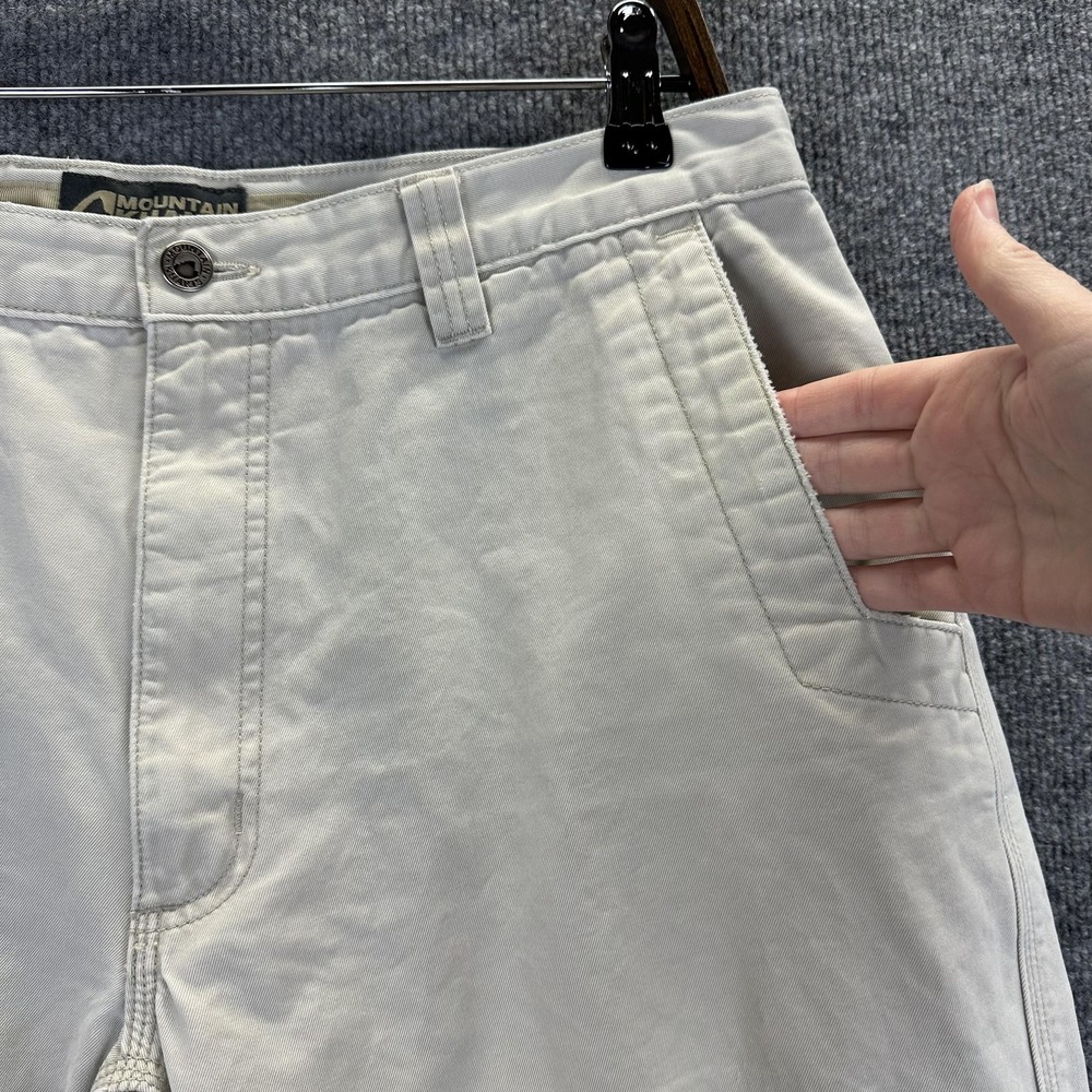 Mountain Khakis Pants Mens 35x34 Beige Teton Twill Cotton Casual Outdoor Hiking - Picture 2 of 12
